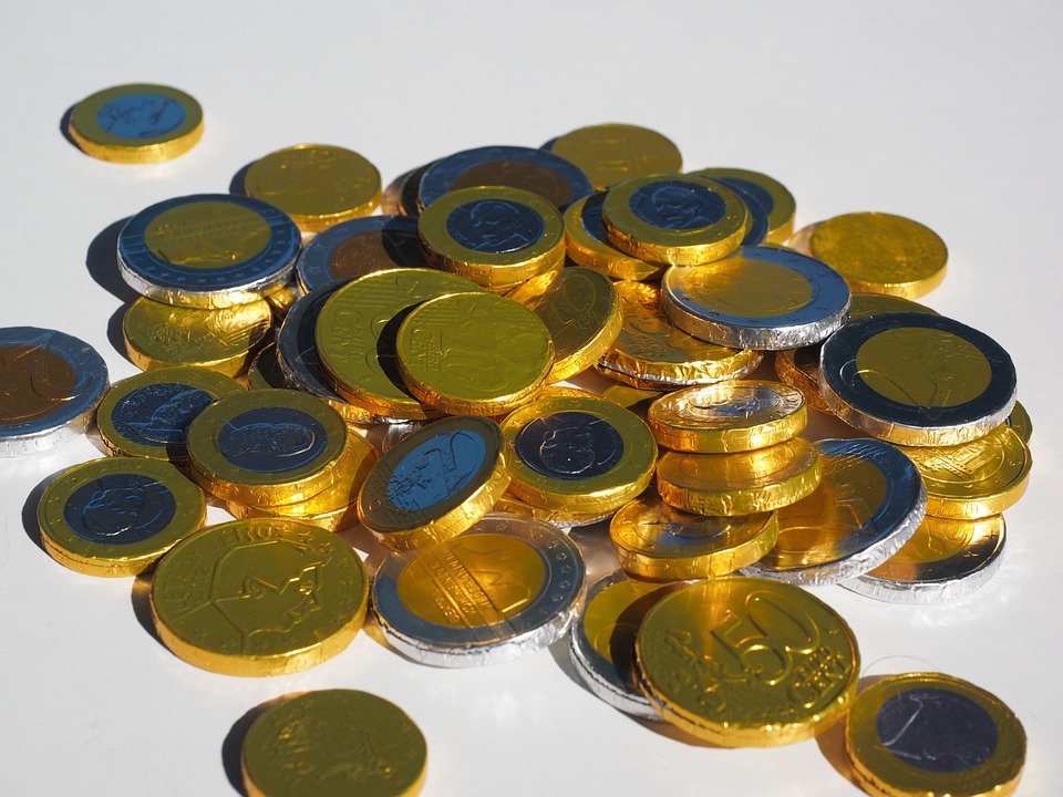 hromádka mincí